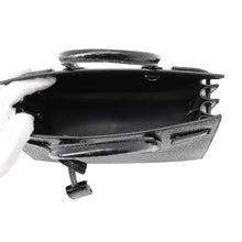 Load image into Gallery viewer, SAINT LAURENT PARIS Jour Baby Black421863 Croco embossed leather