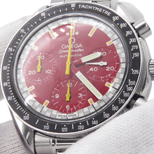 Load image into Gallery viewer, OMEGA Speedmaster Racing Michael Schumacher W39mm Stainless Steel Red Dial3510.61