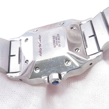 Load image into Gallery viewer, CARTIER Santos Galve LM H40.8mm×W29.0mm Stainless Steel K18YG White Dial81036288