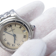 Load image into Gallery viewer, CARTIER PANTHERE Cougar LM W26mm Stainless Steel Ivory DialW35001F5