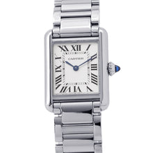 Load image into Gallery viewer, CARTIER Tank mast SM H29.5mm×W22mm Stainless Steel Silver DialWSTA0051