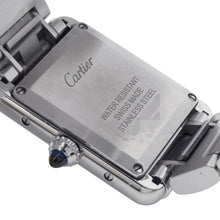 Load image into Gallery viewer, CARTIER Tank mast SM H29.5mm×W22mm Stainless Steel Silver DialWSTA0051