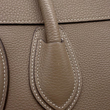 Load image into Gallery viewer, CELINE Luggage micro shopper Greige189793 Leather