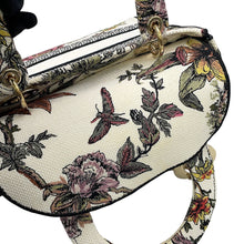将图像加载到图库查看器中,Dior Lady D-Lite 2WAY Bag White/Multicolor Canvas Size Medium