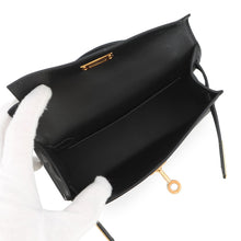 Load image into Gallery viewer, HERMES Mini Kelly 2 Black Epsom