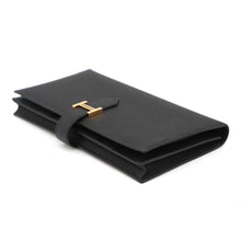 将图像加载到图库查看器中,HERMES Beansufla Black Epsom
