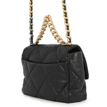 将图像加载到图库查看器中,CHANEL CHANEL 19 Dixneuf Matelasse Shoulder Bag BlackAS1161-B04852-94305 Lambskin Size Large