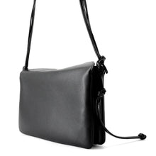 Load image into Gallery viewer, CELINE Trio Flap Shoulder Bag Black10P862O86 Leather