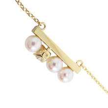 Load image into Gallery viewer, TASAKI Petit Balance Diamond Solo NecklaceP-16743-4-18KYG 18K Yellow Gold