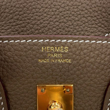 Load image into Gallery viewer, HERMES Birkin Etoupe Togo Leather Size 25
