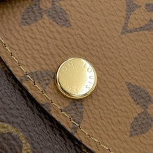 将图像加载到图库查看器中,LOUIS VUITTON Rosalie Coin Purse NoirM82333 Monogram/Monogram Reverse Canvas