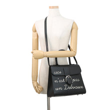 Load image into Gallery viewer, Delvaux Brillon Rumor BlackAA0376AAM099ZPV Box Calf Leather Size MM