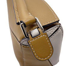 Load image into Gallery viewer, LOEWE Puzzle bag Beige/Brown/WhiteA510U95X34 Leather Size Mini