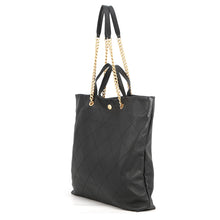 Load image into Gallery viewer, CHANEL Matelasse Maxi Shopping Tote BlackAS3128-B07642-94305 Soft Caviar Leather
