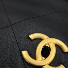 Load image into Gallery viewer, CHANEL Matelasse Maxi Shopping Tote BlackAS3128-B07642-94305 Soft Caviar Leather