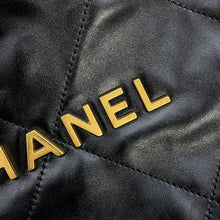 Load image into Gallery viewer, CHANEL CHANEL22 Backpack BlackAS3859-B08037-94305 Shiny Calf Leather Size Small