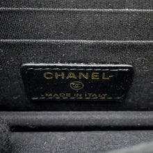 将图像加载到图库查看器中,CHANEL Matelasse Camellia Ribbon Chain Wallet BlackAP1649 Lambskin