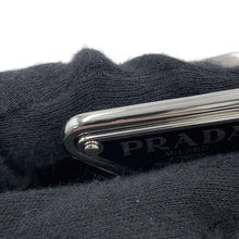 将图像加载到图库查看器中,PRADA Metal Hair Clip Steel Gray1IF103_2BA6_F0276 Aluminium Enamel