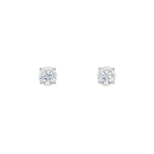 Load image into Gallery viewer, HARRY WINSTON Round cut earrings, studded.ESDPRD010SI Pt950