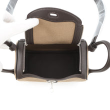 Load image into Gallery viewer, HERMES Lindy Moose/Bible Toile H Swift Leather Size Mini