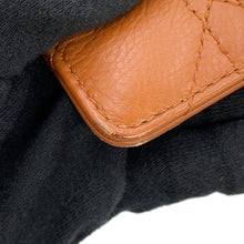 Load image into Gallery viewer, Dior Caro ChainShoulder Bag Brown Leather Size Large
