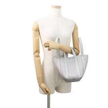 Load image into Gallery viewer, BALENCIAGA Everyday North South Silver/Pink672793 Leather Size XS