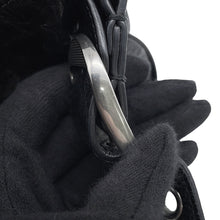 Load image into Gallery viewer, BALENCIAGA Le Cagoule Shoulder Bag Black671309 Leather Size XS