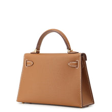 Load image into Gallery viewer, HERMES Mini Kelly 2 Gold Epsom