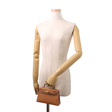 Load image into Gallery viewer, HERMES Mini Kelly 2 Gold Epsom