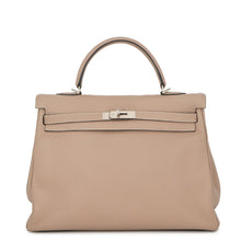 将图像加载到图库查看器中,HERMES Kelly Retourne Argile Togo Leather Size 35