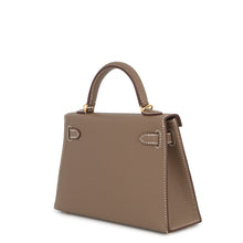 Load image into Gallery viewer, HERMES Mini Kelly 2 Etoupe Epsom
