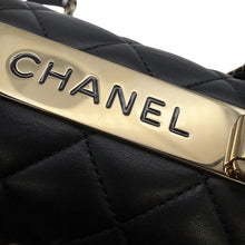 将图像加载到图库查看器中,CHANEL Trendy CC 2WAY Handbag BlackAS4654 Lambskin