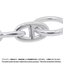 Load image into Gallery viewer, HERMES Chaine d'Ancre Necklace 29 frames Size GM SV925