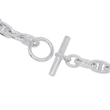 Load image into Gallery viewer, HERMES Chaine d'Ancre Necklace 29 frames Size GM SV925