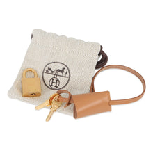 将图像加载到图库查看器中,HERMES Herbag Zip Le Tourne Beton/Natural Sable Toile H Vache Hunter Leather Size PM