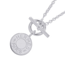Load image into Gallery viewer, HERMES Amulette H Ex-Libris Confetti Sellier Necklace SV925