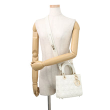 Load image into Gallery viewer, Dior Lady Dior My ABC Cannage Latte WhiteM0538OCAL_M030 Lambskin Size Small
