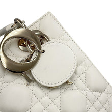 Load image into Gallery viewer, Dior Lady Dior My ABC Cannage Latte WhiteM0538OCAL_M030 Lambskin Size Small