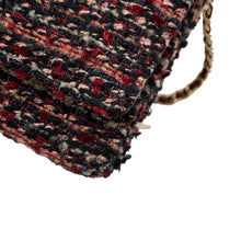 将图像加载到图库查看器中,CHANEL Chain wallet Red/MulticolorAP0250 Tweed
