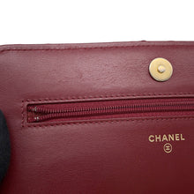 将图像加载到图库查看器中,CHANEL Chain wallet Red/MulticolorAP0250 Tweed
