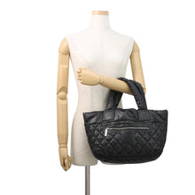 Load image into Gallery viewer, CHANEL Coco Cocoon Handbag BlackA48610 Nylon Size PM