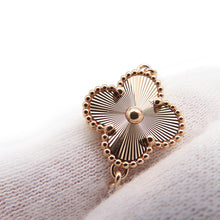 Load image into Gallery viewer, Van Cleef & Arpels Vintage Alhambra 5 Motif BraceletVCARP7RP00 18K Pink Gold