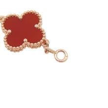 Load image into Gallery viewer, Van Cleef & Arpels Vintage Alhambra 5 Motif BraceletVCARP7RP00 18K Pink Gold