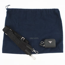 Load image into Gallery viewer, PRADA Saffiano Leather With logo Shoulder Bag Black2VD059 Leather