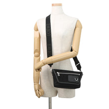 将图像加载到图库查看器中,LOEWE Flex Messenger BlackCFLXPKPX01 Suede Canvas Size Mini