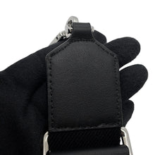 将图像加载到图库查看器中,LOEWE Flex Messenger BlackCFLXPKPX01 Suede Canvas Size Mini