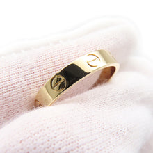 Load image into Gallery viewer, CARTIER Mini Love Ring Size 54/#14 SmallB4085054/B4085000 18K Yellow Gold