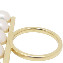将图像加载到图库查看器中,TASAKI Balance Signature Ring Size Approximately No. 12R-4398-18KYG 18K Yellow Gold