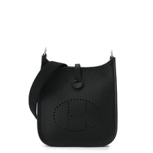 将图像加载到图库查看器中,HERMES Evelyne Long Black Taurillon Clemence Size TPM