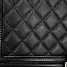Load image into Gallery viewer, CHANEL Boy Chanel ChainShoulder Bag BlackA67087 Lambskin Size 30